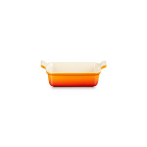 Tradycyjna prostokątna forma do zapiekania Le Creuset 19 cm - Płomienna
