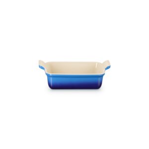 Tradycyjna prostokątna forma do zapiekania Le Creuset 19 cm - Azure
