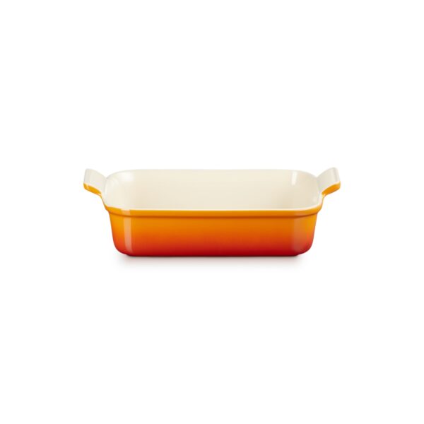 Tradycyjna prostokątna forma do zapiekania Le Creuset 26 cm - Płomienna