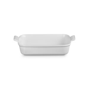 Tradycyjna prostokątna forma do zapiekania Le Creuset 32 cm - Biały