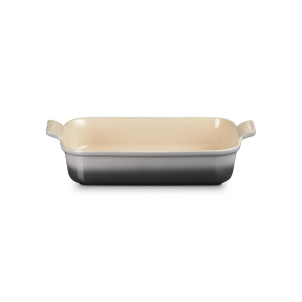 Tradycyjna prostokątna forma do zapiekania Le Creuset 32 cm - Flint