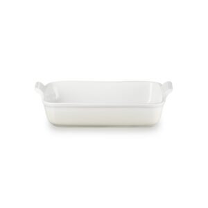 Tradycyjna prostokątna forma do zapiekania Le Creuset 32 cm - Meringue