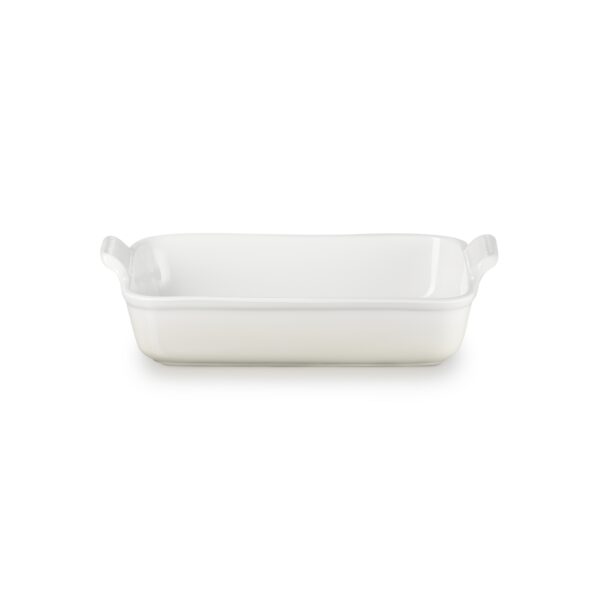 Tradycyjna prostokątna forma do zapiekania Le Creuset 32 cm - Meringue