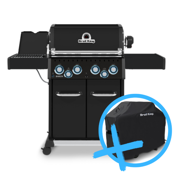 Grill gazowy Broil King Baron 490 IR Shadow (875983SDWPL) +🔥pokrowiec BK GRATIS!🔥