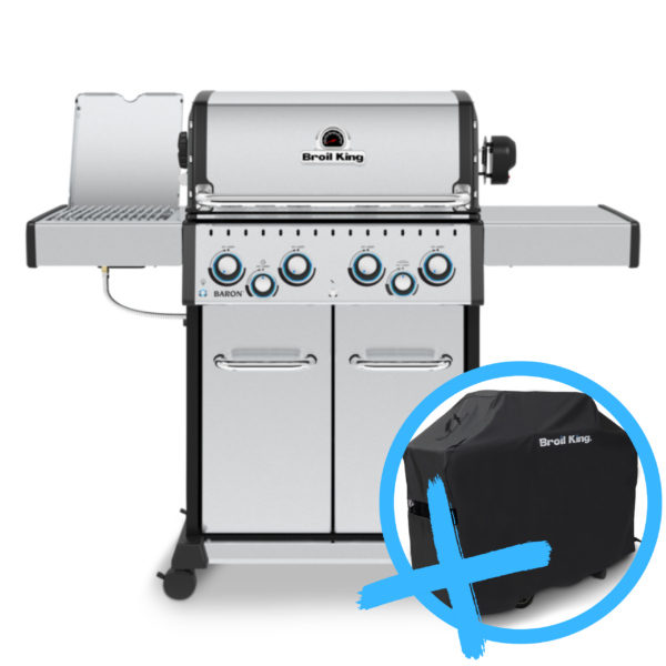 Grill gazowy Broil King Baron S490 (875383PL) +🔥pokrowiec BK GRATIS!🔥