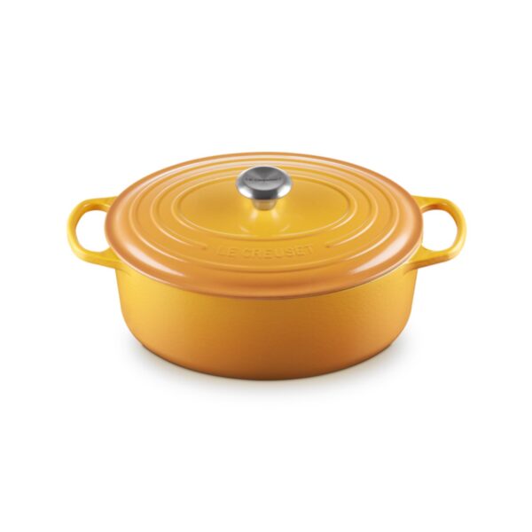 Owalna brytfanna gęsiarka żeliwna Le Creuset 31 cm - Nectar