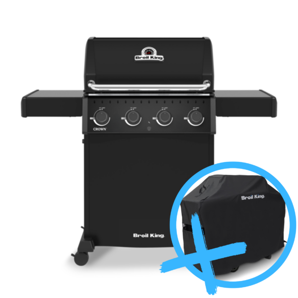 Grill gazowy Broil King Crown 410 Shadow (865953PL) +🔥pokrowiec BK GRATIS!🔥