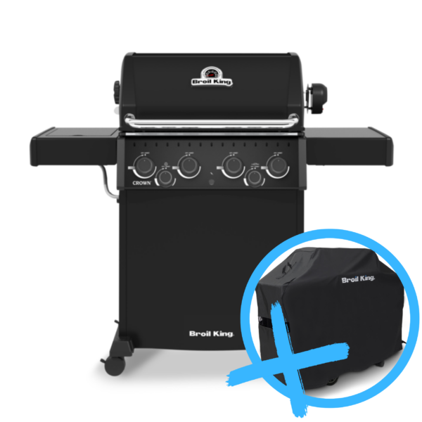 Grill gazowy Broil King Crown 480 Shadow (865983PL) +🔥pokrowiec BK GRATIS!🔥