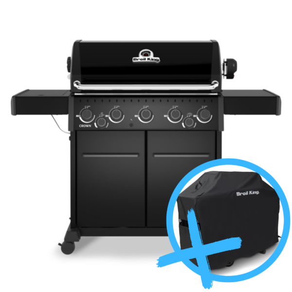 Grill gazowy Broil King Crown 590 Shadow (866183PL) +🔥pokrowiec BK GRATIS!🔥