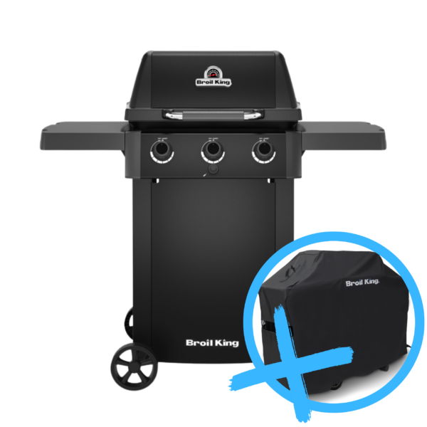 Grill gazowy Broil King Gem 310 Shadow +🔥pokrowiec BK GRATIS!🔥