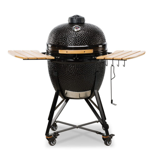 Grill węglowy ceramiczny Kamado Bono Grande czarny 59cm (TQ0023ALLIN)
