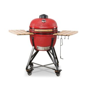 Grill węglowy ceramiczny Kamado Bono Media czerwony 52cm (TQ0020RED)