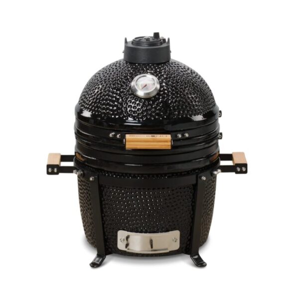 Grill węglowy ceramiczny Kamado Bono Minimo czarny 40cm (TQ0015ALLIN)
