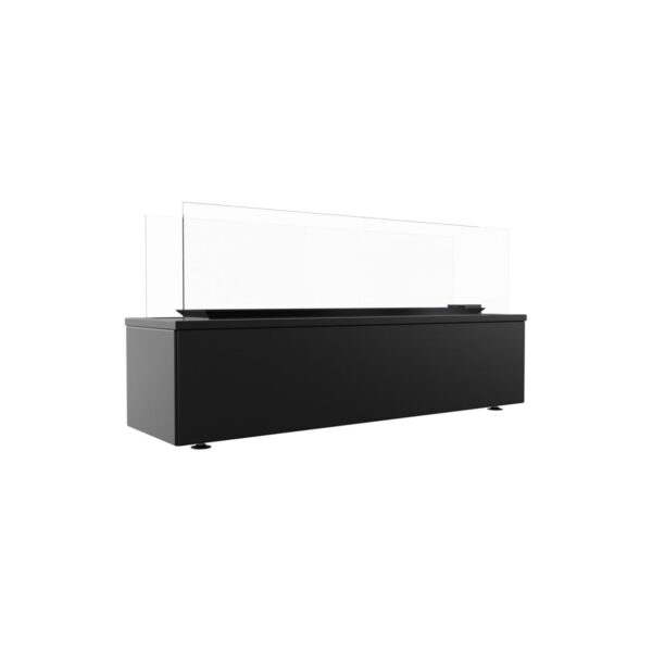 Ogrzewacz gazowy liniowy Kratki Patio Horizontal - Czarny stalowy