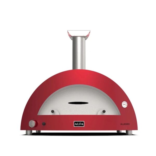 Piec do pizzy Alfa Forni Moderno 5 Pizze Gaz Czerwony (FXMD-5P-GRO)