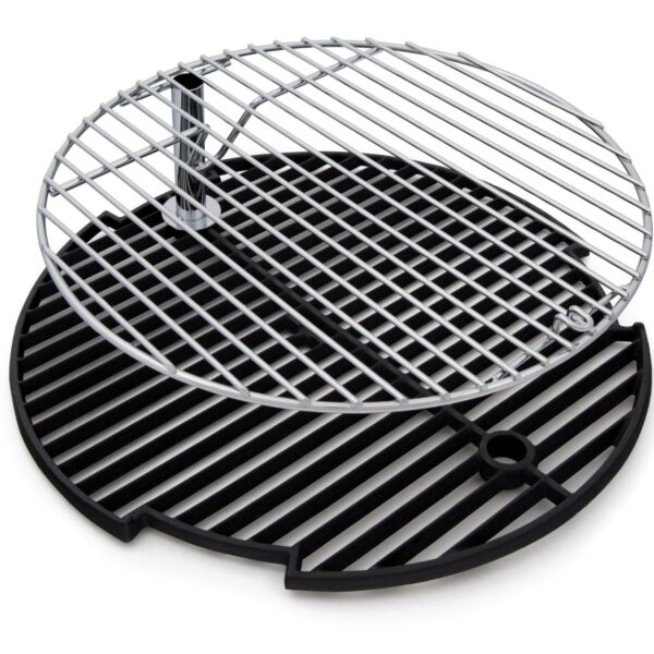 Ruszt żeliwny i górna półka do Broil King KEG (KA5545)