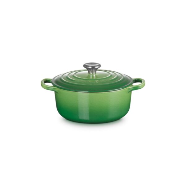 Okrągła brytfanna żeliwna Le Creuset 24 cm - Bamboo green