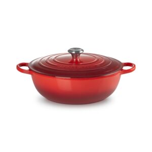 Garnek brytfanna żeliwna La Marmite Le Creuset 26 cm - Wiśniowa