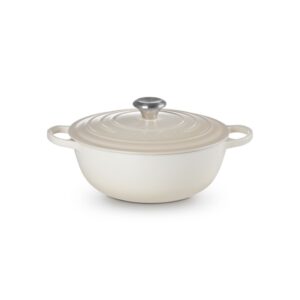 Garnek brytfanna żeliwna La Marmite Le Creuset 26 cm - Meringue