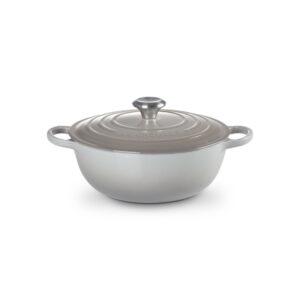 Garnek brytfanna żeliwna La Marmite Le Creuset 26 cm - Mist Grey