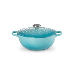 Garnek brytfanna żeliwna La Marmite Le Creuset 26 cm - Karaibski