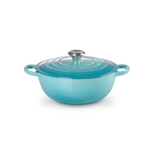 Garnek brytfanna żeliwna La Marmite Le Creuset 26 cm - Karaibski
