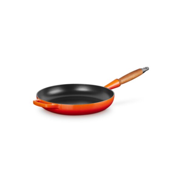 Patelnia żeliwna emaliowana tradycyjna Le Creuset 28 cm - Płomienna