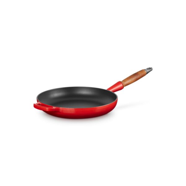 Patelnia żeliwna emaliowana tradycyjna Le Creuset 28 cm - Wiśniowa