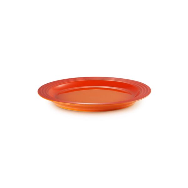 Duży talerz kamionka Le Creuset 27 cm - Płomienny