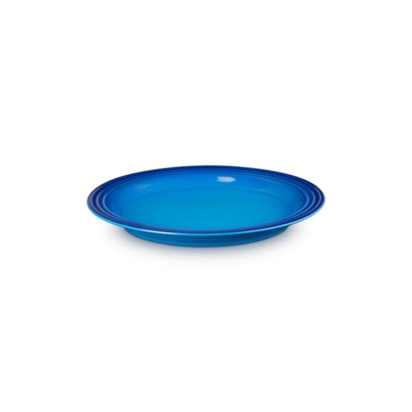 Duży talerz kamionka Le Creuset 27 cm - Azure