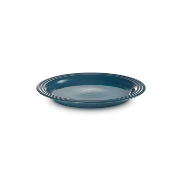 Duży talerz kamionka Le Creuset 27 cm - Deep Teal