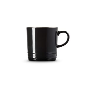 Duży kubek kamionka Le Creuset 350 ml - Czarny błyszczący