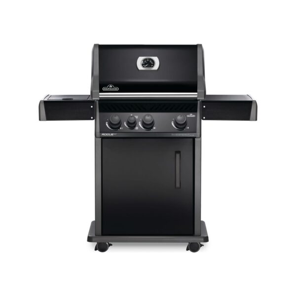 Grill gazowy Napoleon Rogue 425 SB czarny z kuchenką boczną Nowy Ekspo