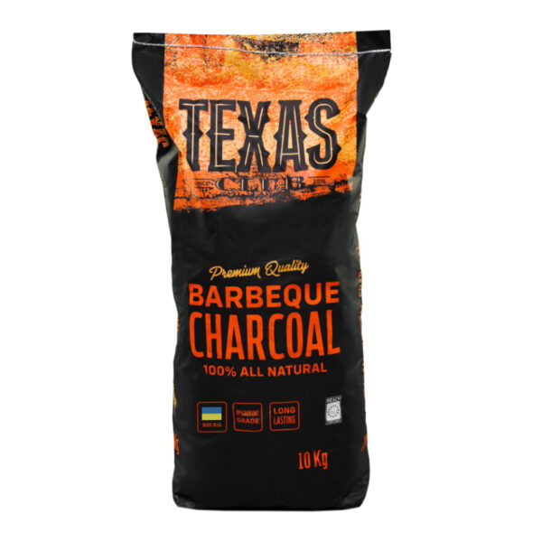 Węgiel drzewny 10kg Texas Club (NEW10ANGL)