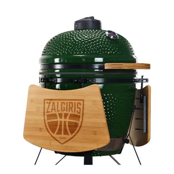 Grill węglowy ceramiczny Kamado Bono Zalgiris zielony 55cm