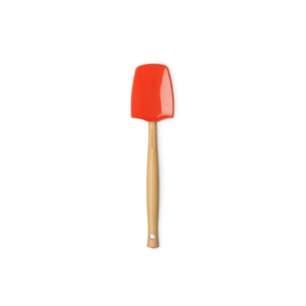Duża łyżka craft Le Creuset silikonowa - Płomienna