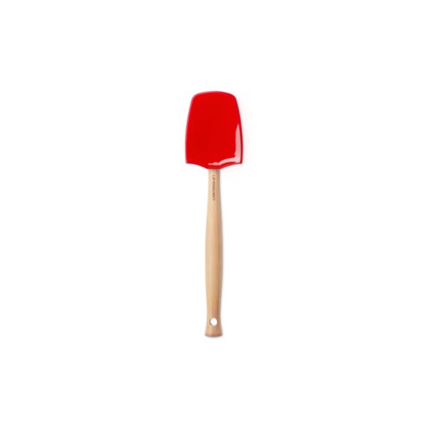 Duża łyżka craft Le Creuset silikonowa - Wiśniowa