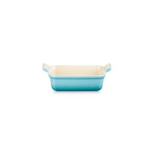 Tradycyjna prostokątna forma do zapiekania Le Creuset 19 cm - Karaibska
