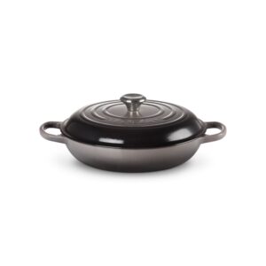 Garnek gourmet profesjonalny żeliwo Le Creuset 30 cm - Flint