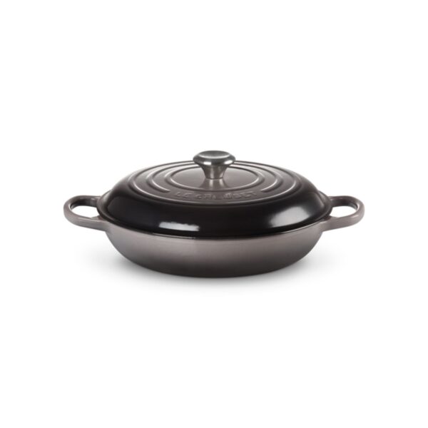 Garnek gourmet profesjonalny żeliwo Le Creuset 30 cm - Flint