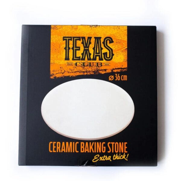 Ceramiczny kamień do pieczenia średnica 36cm Texas Club (TQAPP36)