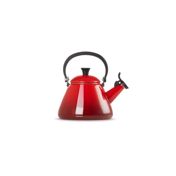 Czajnik Kone 1,6 L Le Creuset stal węglowa emaliowana - Wiśniowy