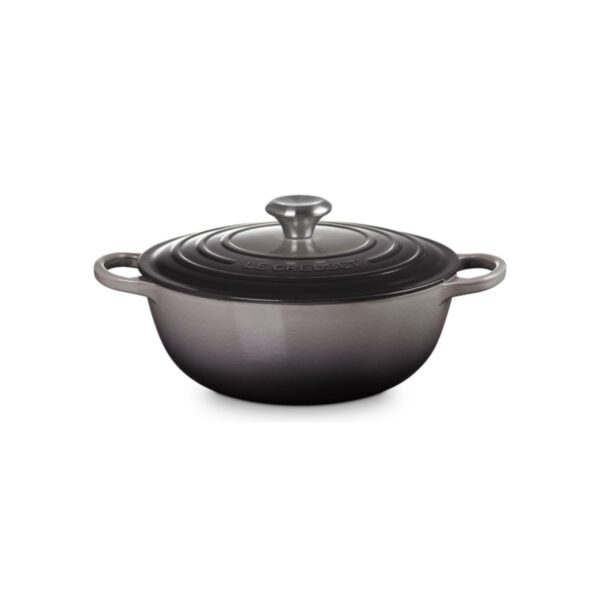 Garnek brytfanna żeliwna La Marmite Le Creuset 26 cm - Flint