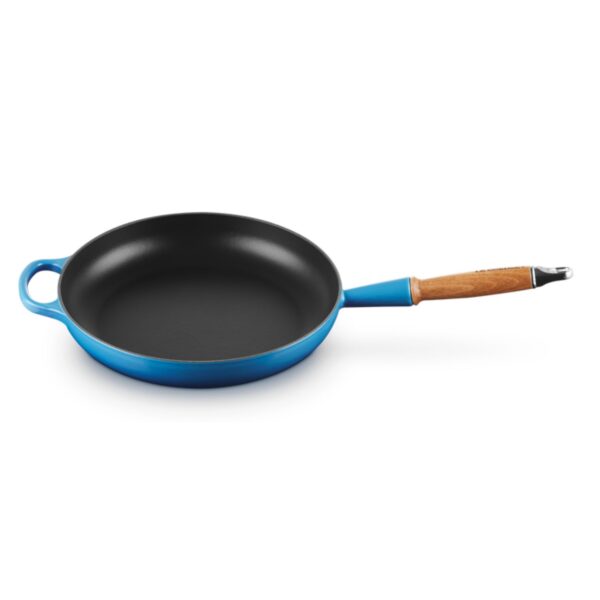 Patelnia żeliwna emaliowana tradycyjna Le Creuset 28 cm - Azure