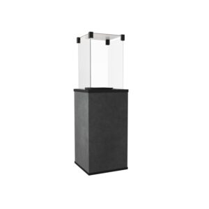 Ogrzewacz gazowy Kratki Patio Mini w obudowie ze spieku kwarcowego - Blend Nero