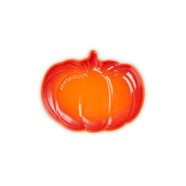 Średni talerz w kształcie dyni kamionka Le Creuset 23 cm - Halloween