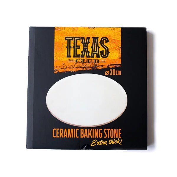 Ceramiczny kamień do pieczenia średnica 30cm Texas Club (TQAPP15)