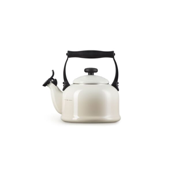 Czajnik Tradycyjny 2,1 L Le Creuset stal węglowa emaliowana - Meringue