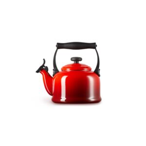Czajnik Tradycyjny 2,1 L Le Creuset stal węglowa emaliowana - Wiśniowy