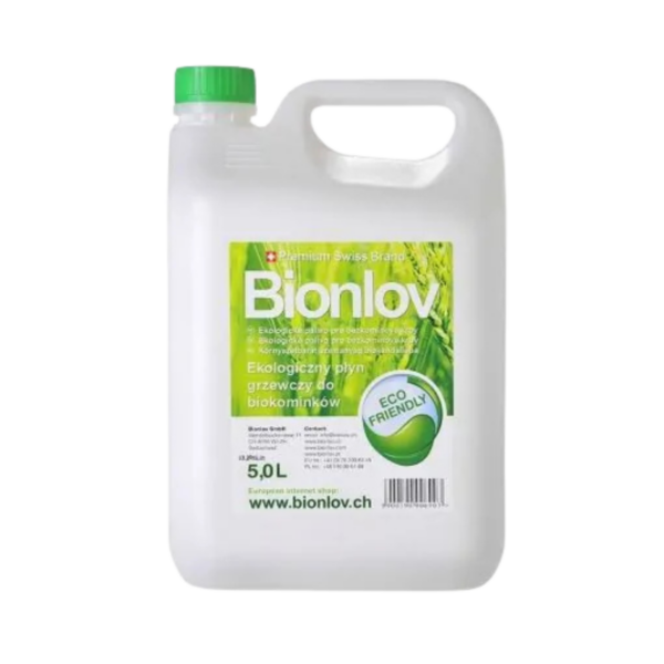 Biopaliwo ekologiczne do biokominków Bionlov 5l